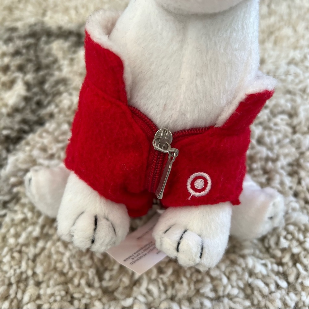 ❤️GUC❤️ TARGET Team Member 2009 Red Vest Plush Bundle - Picture 6 of 9